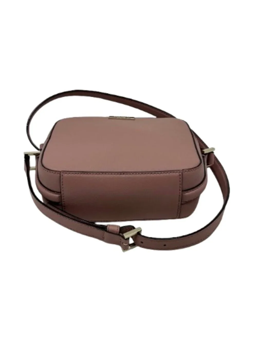 KATE SPADE~Newbury Lane~SAFFIANO LEATHER CROSSBODY CAMMIE BAG ROSE PINK NEAR NEW